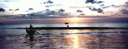 Tramonto a Jimbaran Bay, seleziona per ingrandire