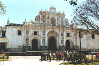 Antigua, la Cattedral de Santiago - seleziona per ingrandire