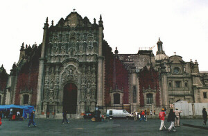 La Cattedrale Metropolinata di Mexico City, seleziona per ingrandire