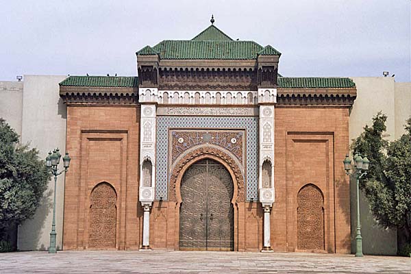 Marocco091.jpg - L'ingresso del Palazzo Reale