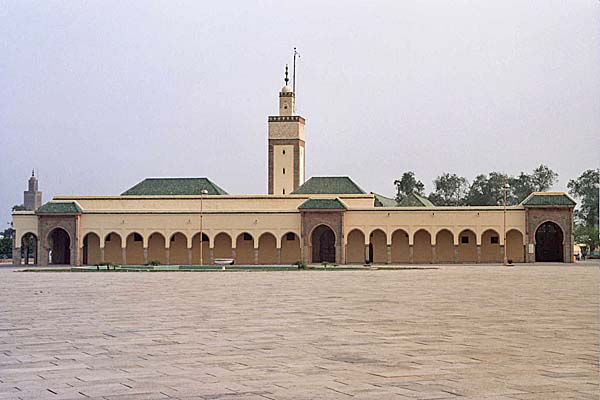 Marocco117.jpg - La moschea all'interno del complesso del Palazzo Reale