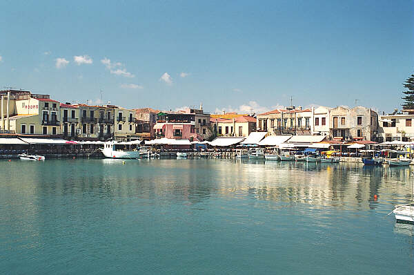 Rethimnon, il porto veneziano, seleziona per ingrandire