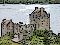 Eilean Donan Castle - Dornie, Highlands, seleziona per ingrandire