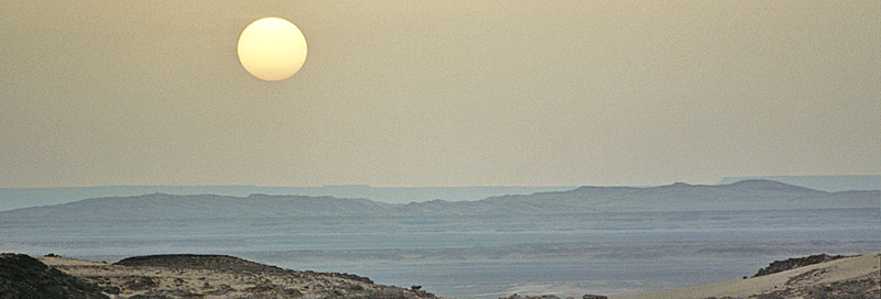 Alba nel deserto - Jebel Acacus