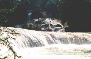 Le cascate di Agua Azul, seleziona per ingrandire